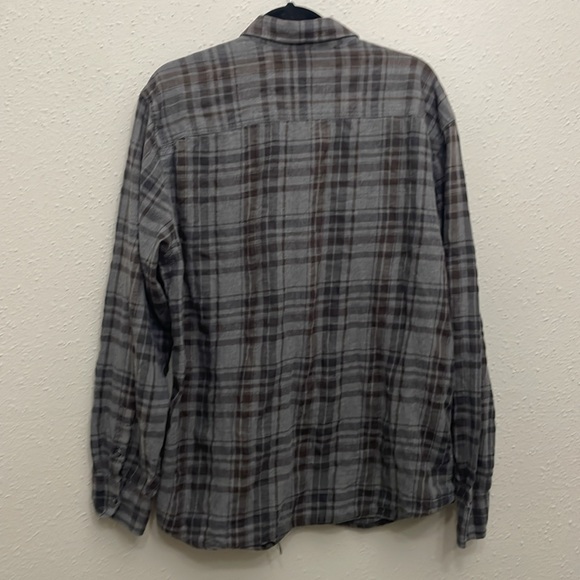 prAna button down shirt men’s XL gray - Picture 4 of 5